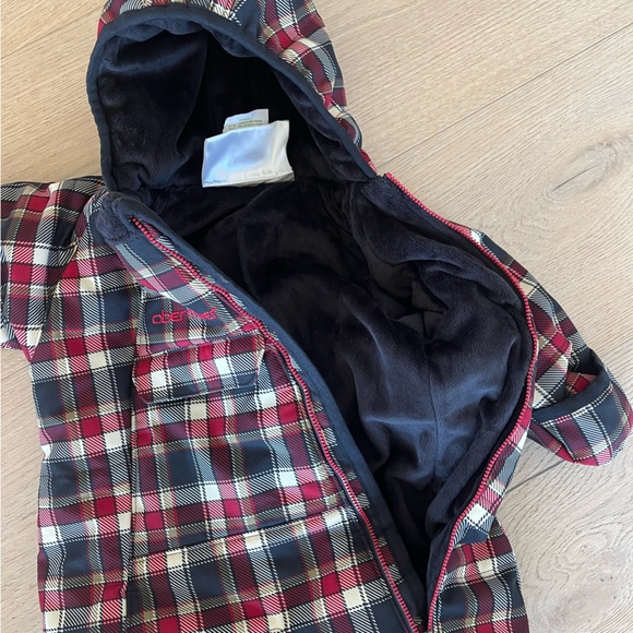 OBERMEYER • baby snowsuit plaid size 6-12 month - Picture 4 of 8